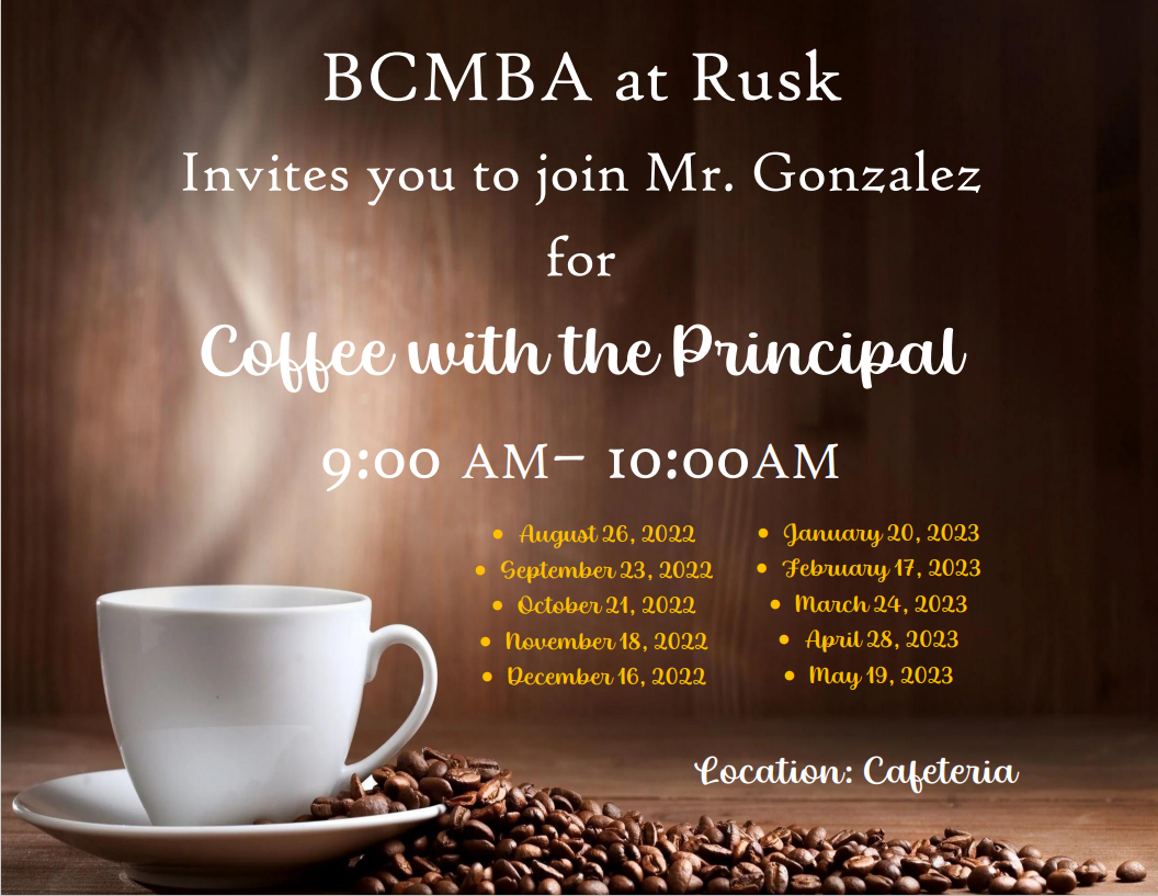 Coffee with the Principal Flyer